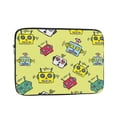 thumbnail image 1 of Cute Robot Yellow Portable Laptop Sleeve Compatible with MacBook Air Notebook Computer Case for Men Women College School Students, 1 of 7
