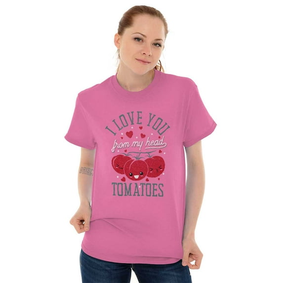 Cute Romance Love Valentines Day Women's Graphic T Shirt Tees Brisco Brands S