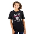 thumbnail image 1 of Cute Romantic Love Hearts Girlfriend Women's Graphic T Shirt Tees Brisco Brands S, 1 of 5