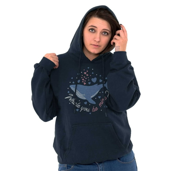 Cute Romantic Valentines Day Love Hoodie Sweatshirt Women Brisco Brands L
