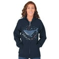 thumbnail image 1 of Cute Romantic Valentines Day Love Zip Hoodie Sweatshirt Women Brisco Brands S, 1 of 6