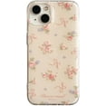 thumbnail image 1 of Cute Roses Flower Bow Clear Soft Phone Case Compatible with iPhone Case (Clear,iPhone 12), 1 of 6