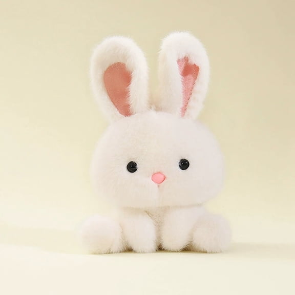 Cute Round Chubby Plush Toy, Mini Animal Stuffed Doll Penguin Panda Pig, Desktop Companion Ornament for Boys and Girlss Gift Style #F139 G