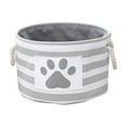 thumbnail image 1 of Cute Round Rope Storage Basket Bin Organizer Laundry Hamper with Handles, 13"*8", Foldable Organizer for Nursery Storage, Toy & Laundry, Gift Baskets, 1 of 6