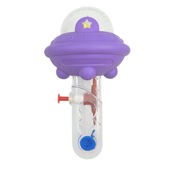 Cute Round Sphere Automatic Self-absorbing Continuous Water Blaster with Built-in Little Duck Ornament, One-click Auto Water Feed Squirt Blaster, Summer Pool Outdoor Water Fight Toy for All Ages