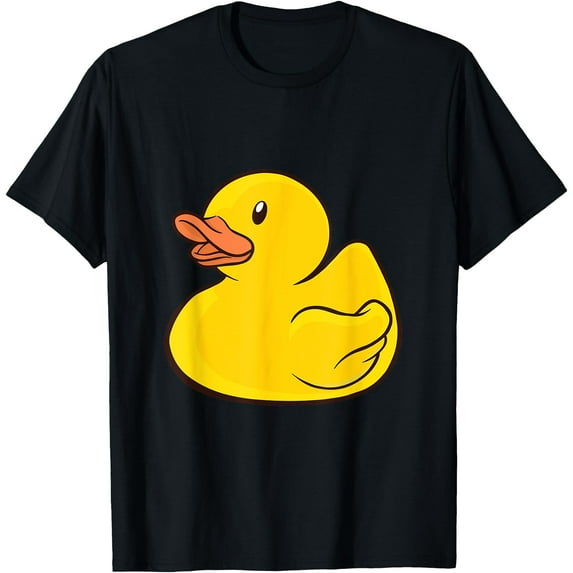 Cute Rubber Duckie Duck Rubber Duck T-Shirt,Light Blue Color,Size XL