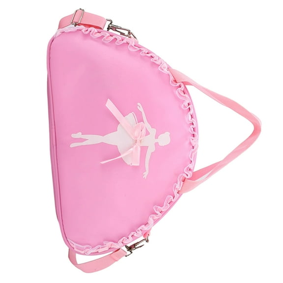 Cute Ruffle Lace Ballet Dance Bag Gym Travel Crossbody Duffle Bag for Girls Tutu Dress Princess Waterproof Handbag