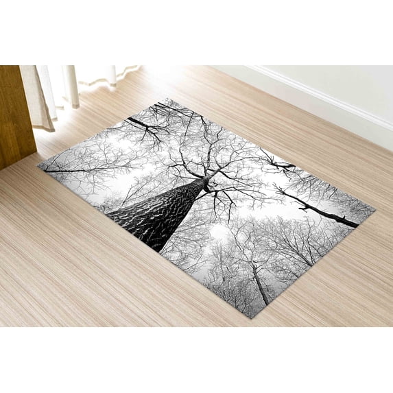 Cute Rugs, Tree Branch Rugs, Stair Rugs, Soft Rugs, Forest View Rugs, Tree Rugs, View Rugs, Gift For Him Rugs, 3D Printeds Rug, Home Decor, 1.7'x2.3' - 50x70 cm