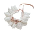 thumbnail image 1 of Cute Running Bear Toy with Apron and Scarf Soft Stuffed Animal for Kids Room Nursery, 1 of 9