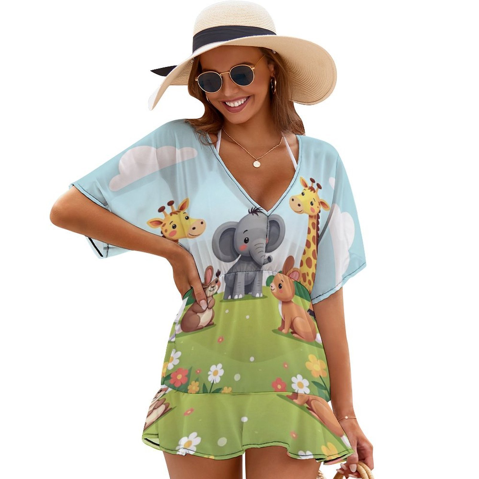 Desert Safari Beach Cover Up main image 1