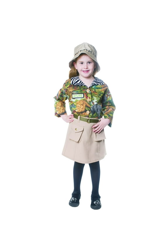 Cute Safari Girl Costume By Dress Up America