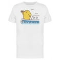 thumbnail image 1 of Cute Sailor Chicken Cartoon T-Shirt Men -Image by Shutterstock, Male 3X-Large, 1 of 2
