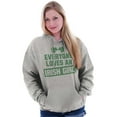 thumbnail image 1 of Cute Saint Patrick's Day Irish Girl Hoodie Sweatshirt Women Brisco Brands S, 1 of 5