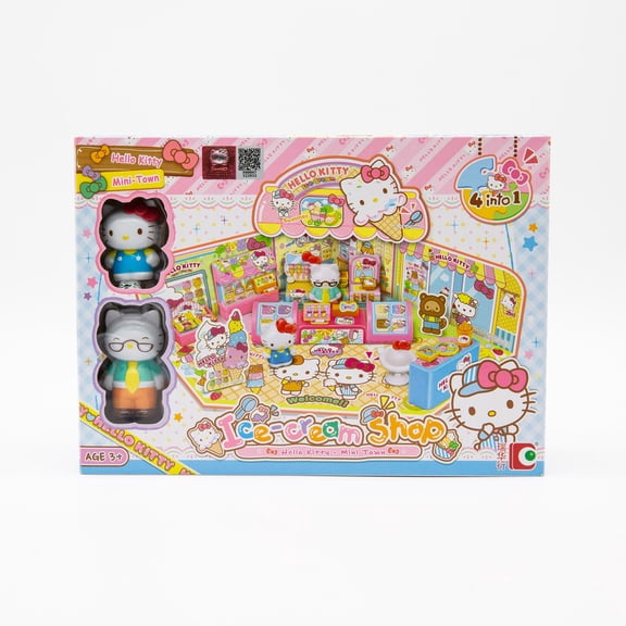 Cute Sanrio Hello Kitty Street View Birthday Holiday Hello Kitty Gifts Ornaments