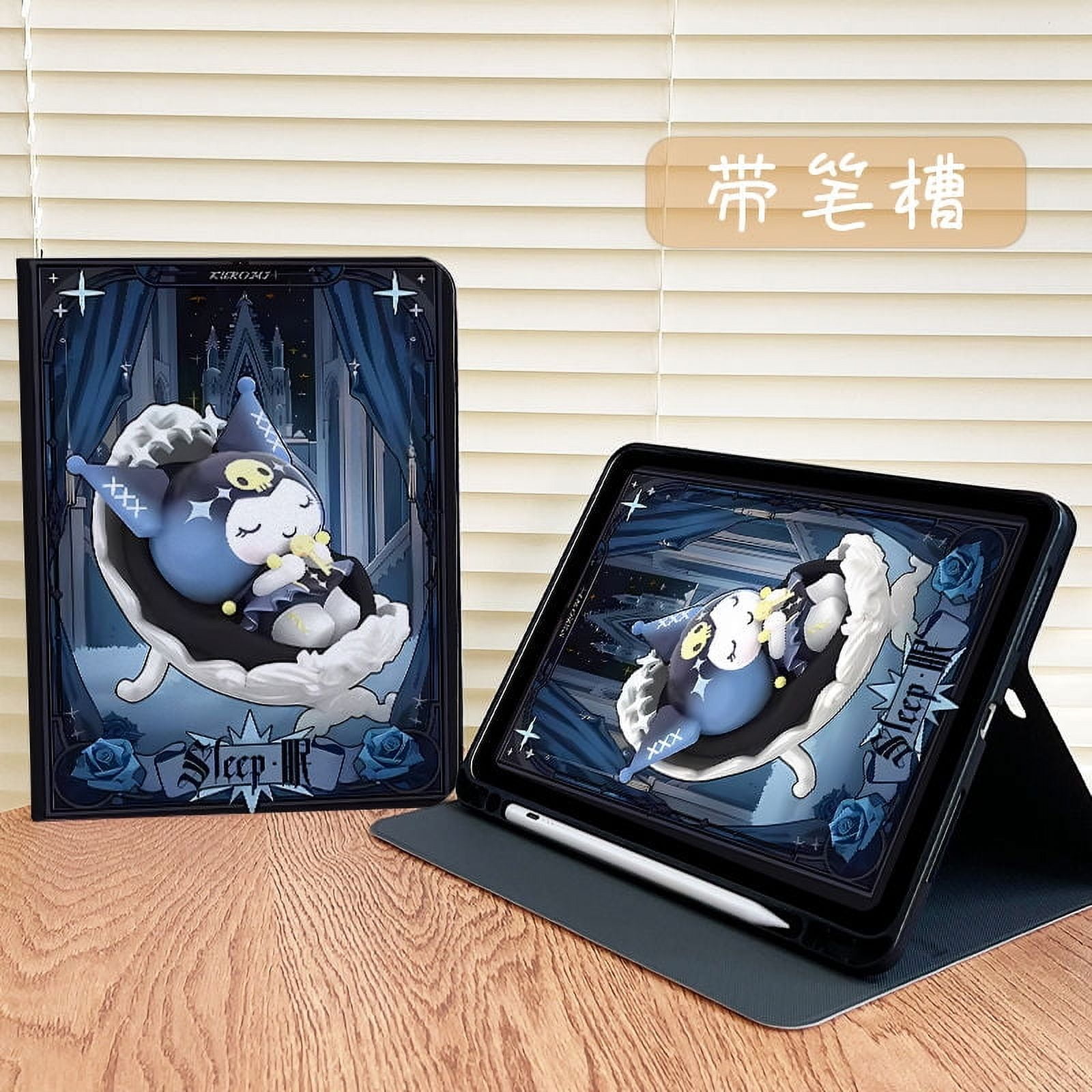 Cute Sanrio Kuromi Protective Case For iPad Mini 6 5 4 7 8 3 Inch Air 5 Cute Sanrio Kuromi Protective Case For iPad Mini 6 5 4 7 8 3 Inch Air 5