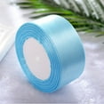 thumbnail image 1 of Cute Santa 25Yd Satin Ribbon 38Mm Multi Craft Wedding Supplies Flower Fabric Party,Blue Packaging Case, 1 of 2