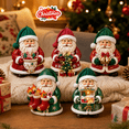 thumbnail image 1 of Cute Santa Claus Acrylic Christmas Ornaments Decorations, Xmas Hanging Tree Pendants, Seasonal Indoor Outdoor Decor for Christmas Tree Mantel Window Wall, 1 of 7