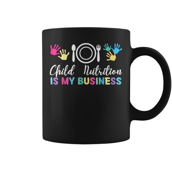 Cute School Cafeteria Worker Lunch Lady Child Nutrition Is Coffee Mugs