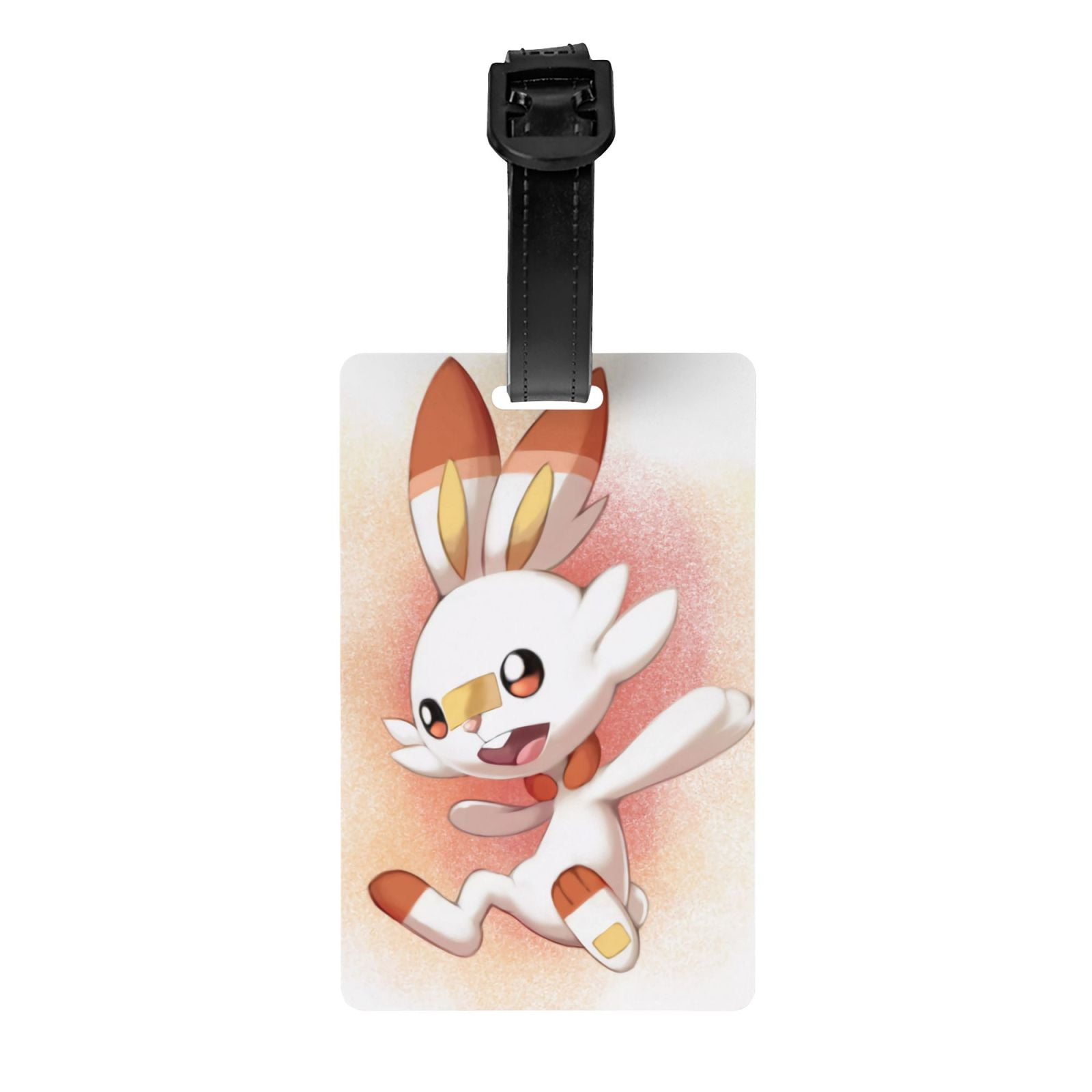 Cute Scorbunny Pokemon Luggage Tag For Suitcase Decorations Supplies ...