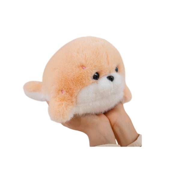 Cute Seal Plush Decorative Doll Soft Stuffed Animal Cozy Desk Home Decor
