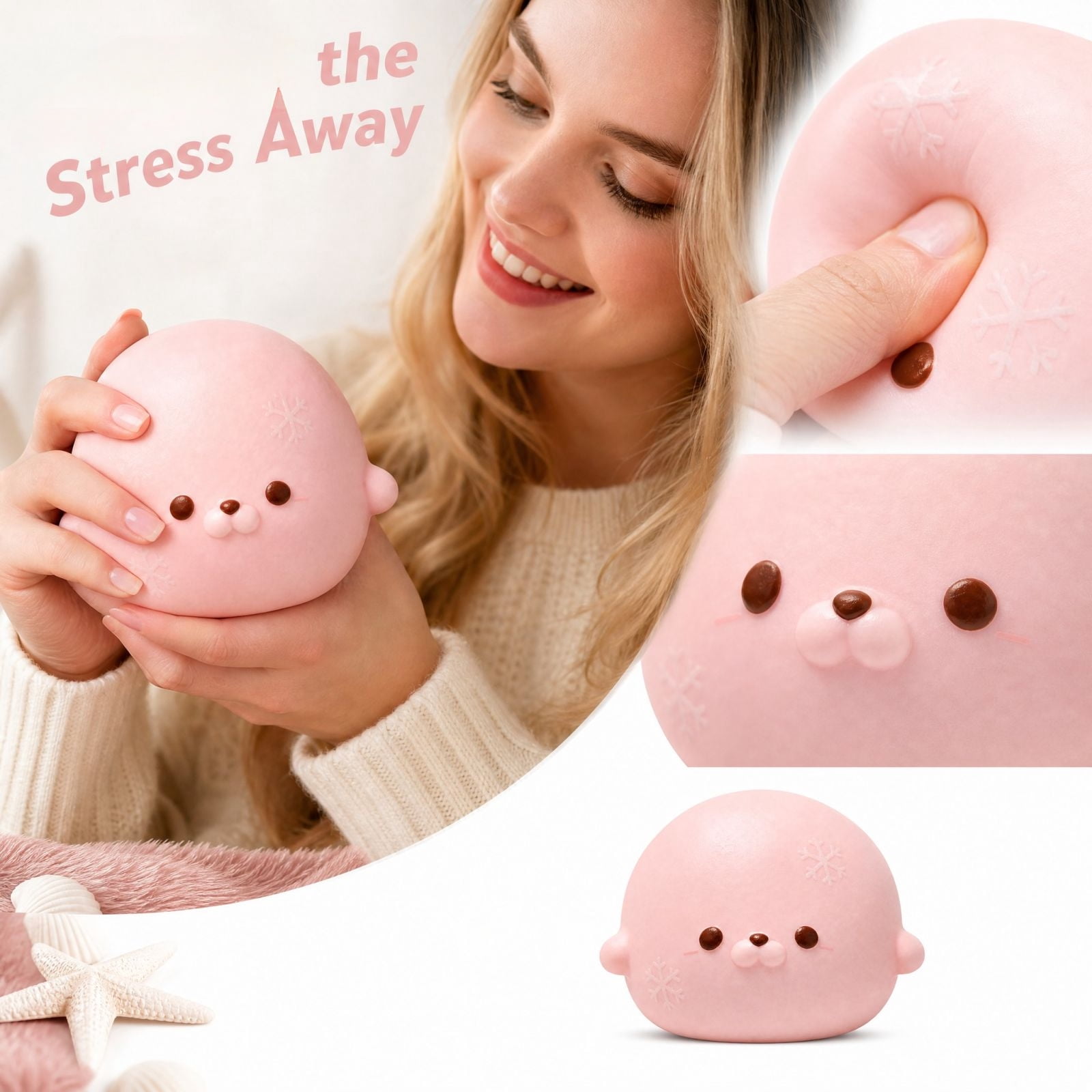 Cute Seal Squishy Toys Slow Rebound Animal Stress Relief Squeeze Toys cute-seal-squishy-toys-slow-rebound-animal-stress-relief-squeeze-toys