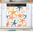 thumbnail image 1 of Cute Seastars Dishwasher Magnetic Refrigerator Magnet Cover Kitchen Art Panel Decal Sticker Home Decorative 23"x26", 1 of 6