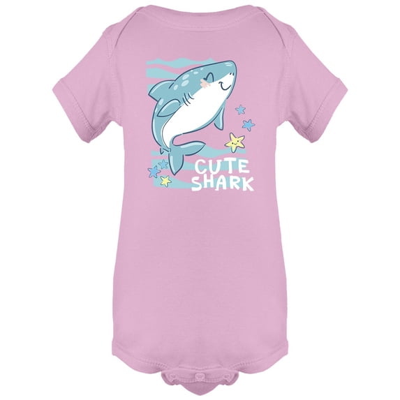 Cute Shark Bodysuit Infant -Image by Shutterstock, 24 Months