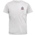 thumbnail image 1 of Cute Shark Pocket Pet You Look Yummy Mens Pocket T Shirt White X-LG, 1 of 2