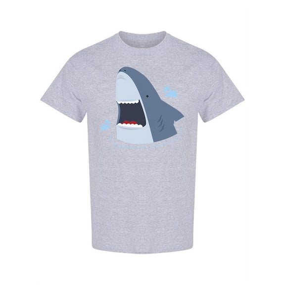 Cute Shark With Open Mouth    T-Shirt Women -Image by Shutterstock, Female x-Large