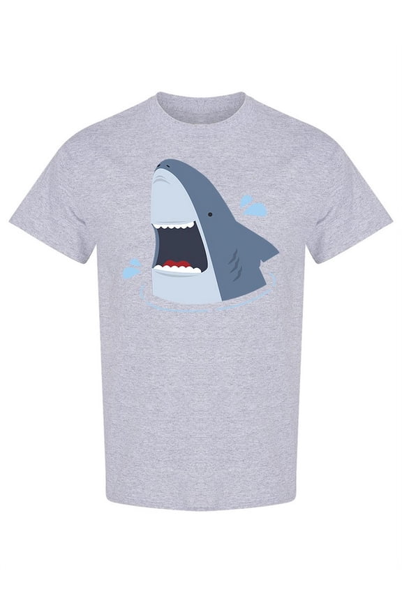 Cute Shark With Open Mouth    T-Shirt Women -Image by Shutterstock, Female x-Large