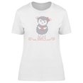 thumbnail image 1 of Cute Sheep Girl Cartoon T-Shirt Women -Image by Shutterstock, Female XX-Large, 1 of 2