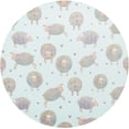 thumbnail image 1 of Cute Sheep Placemats Round Table Mats Non-Slip Washable Heat Resistant Kitchen Place Mat for Home Dining Coffee Tabletop (4PCS) Home Decor, 1 of 7