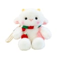 thumbnail image 1 of Cute Sheep Plush Toy, Soft Stuffed Animal Doll Dress, Kawaii Plush Gift for Girls, Room Decor, Birthday Gift, Shower Present, Holiday Toy, O, 1 of 6