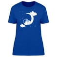 thumbnail image 1 of Cute Sheep Sleeping On The Moon T-Shirt Women -Image by Shutterstock, Female Medium, 1 of 2