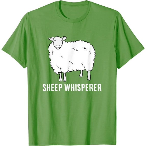 Cute Sheep Whisperer Farmer Love Softstyle Unisex T-Shirt,Lime Color,Size 4T