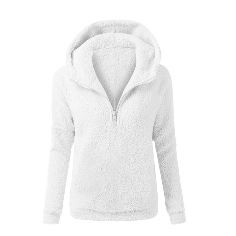 Fashion High Neck Zipper Long Sleeve Plush Sweatshirt Fashion High Neck Zipper Long Sleeve Plush Sweatshirt