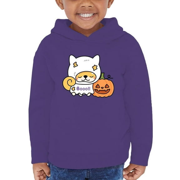 Cute Shiba Ghost Costume Hoodie Toddler -Image by Shutterstock,  2 Toddler
