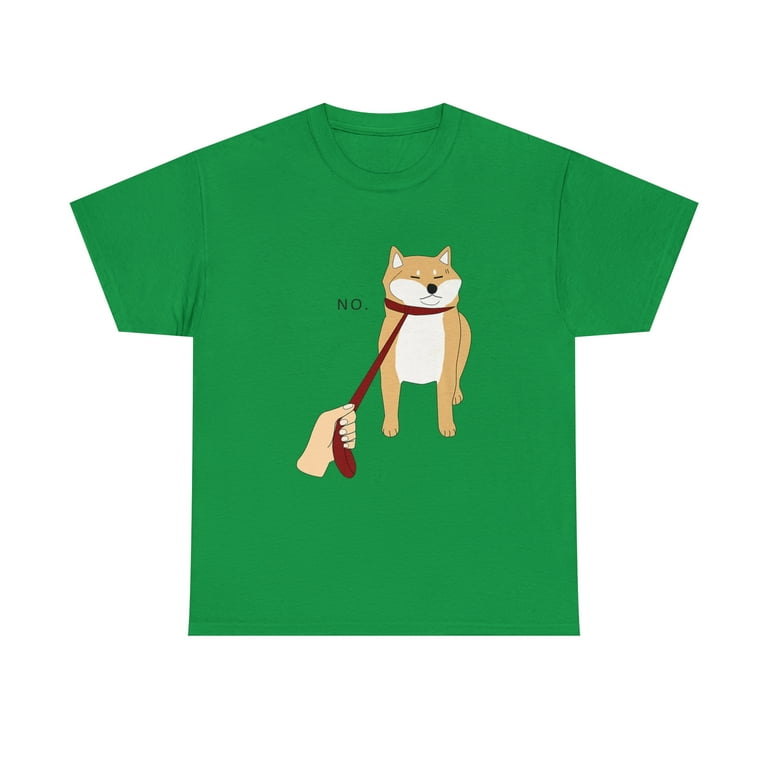 Cute Shiba Inu Shirt Nope - Doge Meme T-Shirt W Cute Shiba Inu Shirt Nope - Doge Meme T-Shirt W