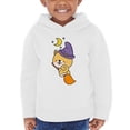 thumbnail image 1 of Cute Shiba Witch Costume Hoodie Toddler -Image by Shutterstock,  5 Toddler, 1 of 4