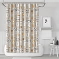 thumbnail image 1 of Cute Shih Tzu Dog and Coffee Pattern Shower Curtain 72"x72" ,Bathroom Decorative Shower Curtains Set with 12 Hooks,Modern Waterproof Washable Shower Curtain, 1 of 6