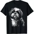 thumbnail image 1 of Cute Shih Tzu Dog Lover T-Shirt â€“ Animal Pet Art Graphic Unisex Tee, 1 of 2
