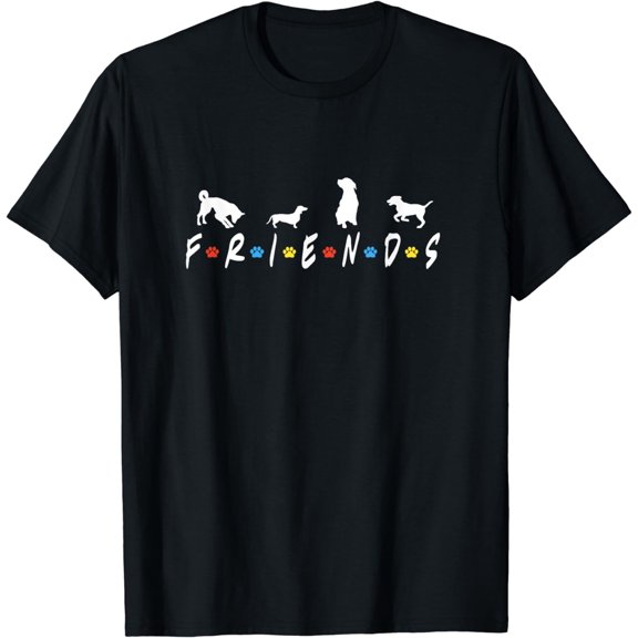 Dog Lover Paw Print Graphic Veterinarian Dog Trainer T-Shirt men and women can wear, black, white, gifts