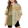 thumbnail image 1 of Cute Shirts for Teens Girls Trendy Round Neck Tshirt Short Sleeve Tee Shirts for Teens Heart Print T Shirt Top for Girls 10 Get it Fast, 1 of 7