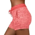 thumbnail image 1 of Cute Shorts Womens Sweat Shorts, Soft Lightweight High Waisted Drawstring Loungewear Shorts with Pockets Pink M, 1 of 6