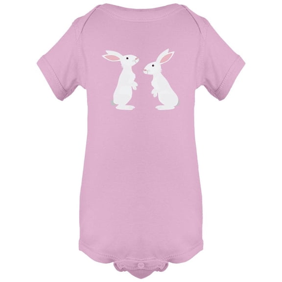 Cute Simple Bunny  Bodysuit Infant -Image by Shutterstock,  24 Months