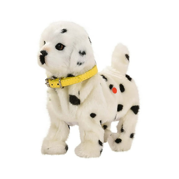 Cute Simulation Dog Can Walk , Wag Tail And Bark With Music, Electric Dog Decor Plush Electric Pet Dog Induction Toy