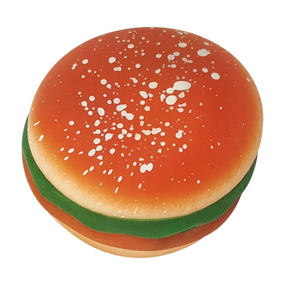 Cute Simulation Hamburger Decorative Ornament Realistic Food Desktop Decor For Home Office Tabletop