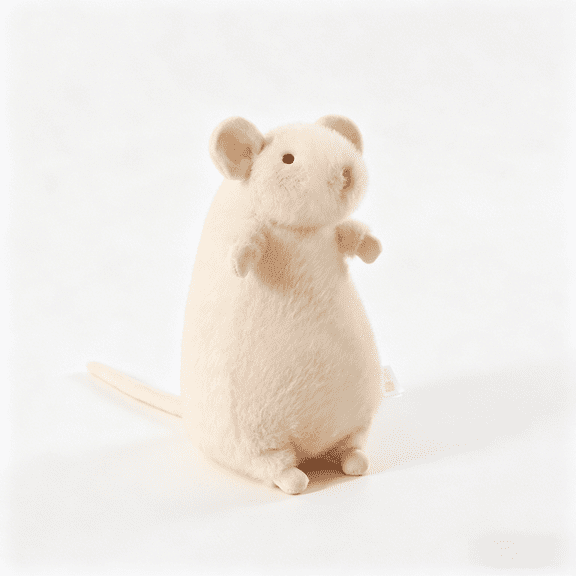 Cute Simulation Mouse Stuffed Animal Realistic Lifelike Rat Plush Toy Model Doll Gift Collection for Kids
