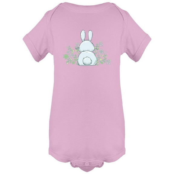 Cute Sitting Bunny Bodysuit Infant -Image by Shutterstock,  Newborn