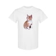 thumbnail image 1 of Cute Sitting Kitten T-Shirt Women -SPIdeals Designs, Female Small, 1 of 4